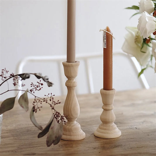 Wooden Farmhouse Candle Holder Farmhouse Candle Holders